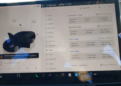 2022 Tesla Model 3 Long Range Dual Motor All-Wheel Drive z USA, uszkodzony, nr VIN 5YJ3E1EBXNF179249
